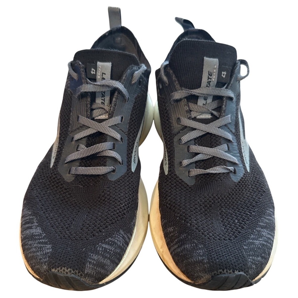 Brooks Levitate 4 Womens 9 B Running Shoes Black Gray DNA Amp 1203351B012